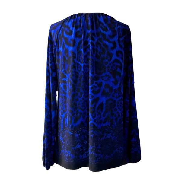 Michael Kors Leopard Printed Blouse - Picture 2 of 3